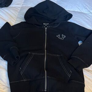True Religion Black Hoodie kids